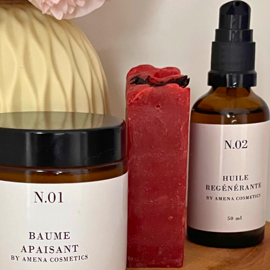 Rituel Sérénité Douceur : Routine complète pour nettoyer, nourrir et apaiser la peau